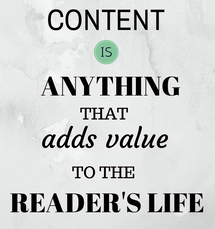 Quote about content marketing