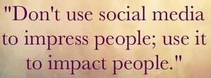 Quote about the impact of social media 